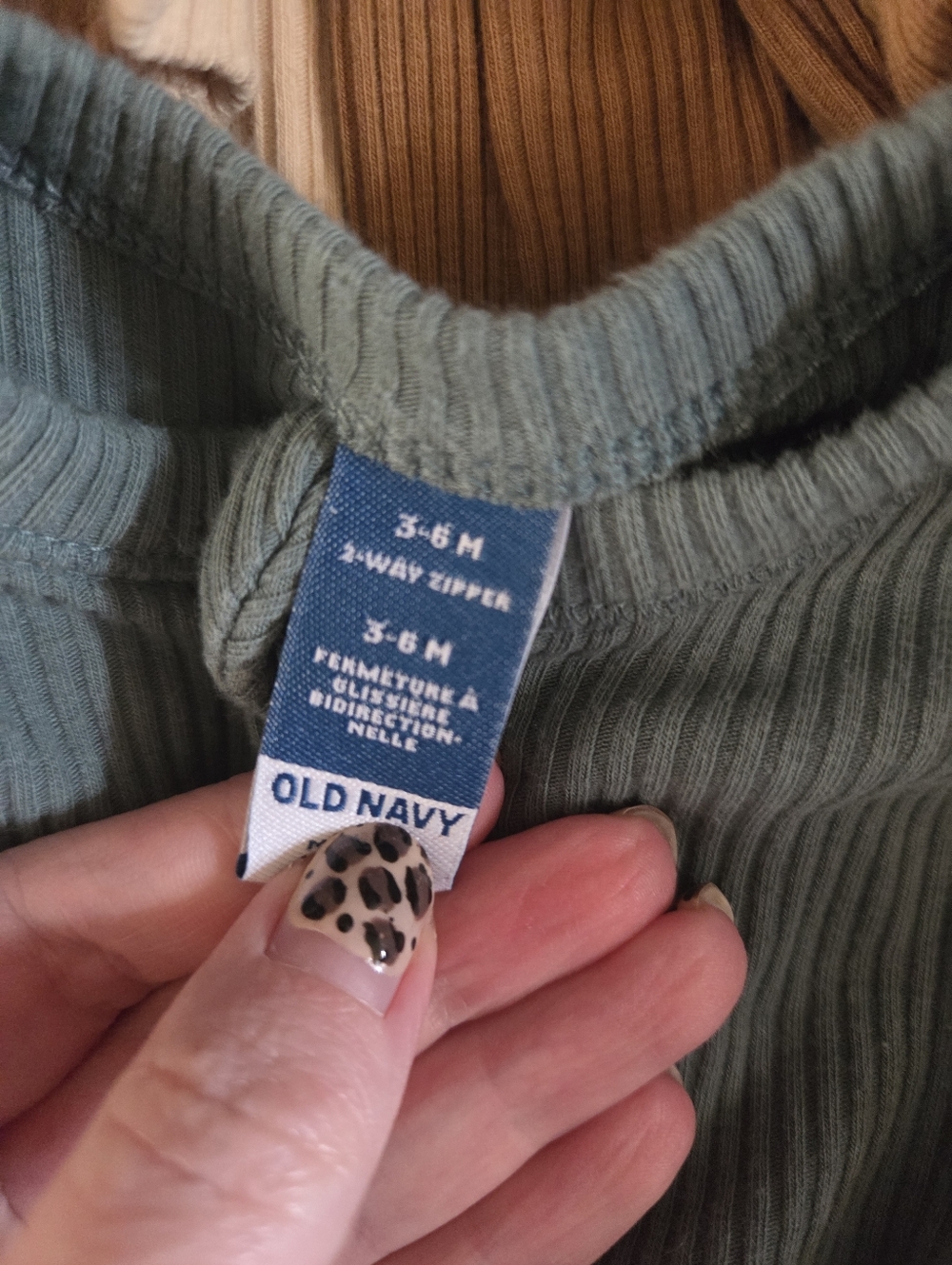 Old Navy Ribbed Sleepers - Picture 3 of 3